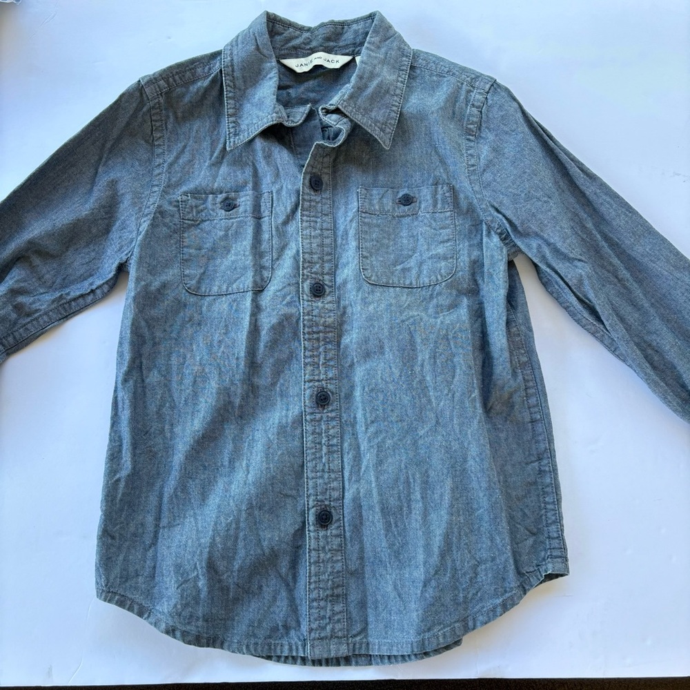 Janie and Jack. Long sleeve. Boys. Size 3. Button down.